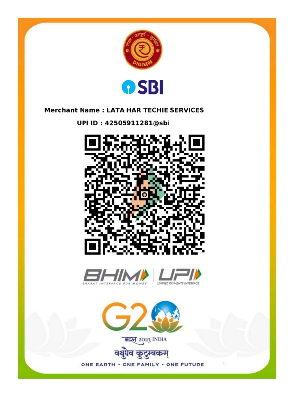 UPI QR Code for FixnServe Verification Fee